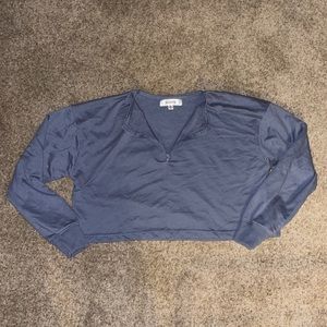 Missguided Cropped Quarter-Zip